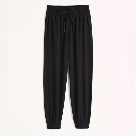 Abercrombie & Fitch YPB motionTEK Jogger Pants Onyx Black Sz XL Regular Length - Picture 3 of 14